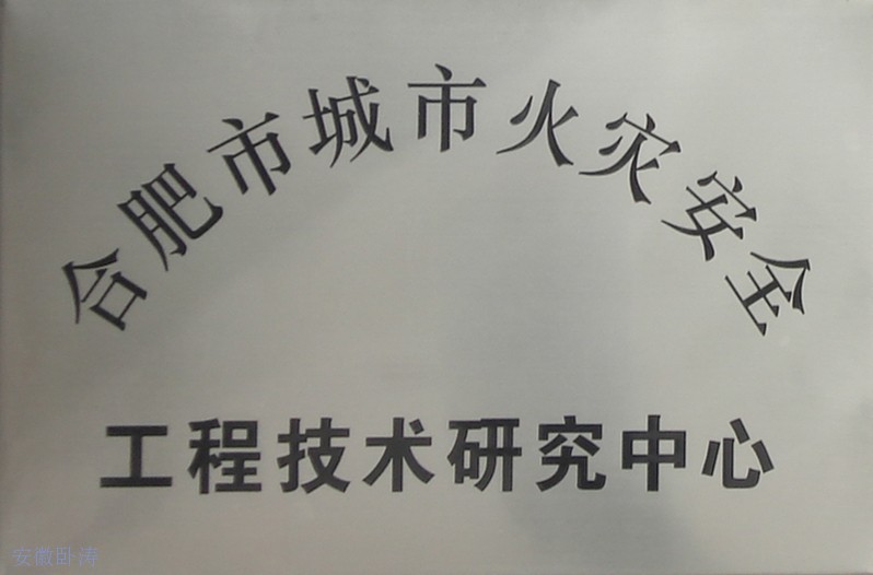 合肥市工程技術(shù)研究中心證書(shū)